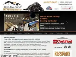 Sites similar to theportlandroofers.com