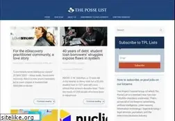 Sites similar to theposselist.com