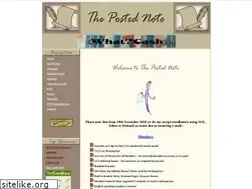 Sites similar to thepostednote.com
