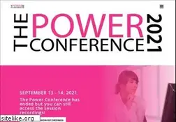Sites similar to thepowerconference.com
