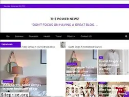 Sites similar to thepowernewz.com