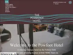 Sites similar to thepowfoothotel.com