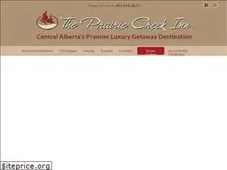 Sites similar to theprairiecreekinn.com