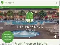 Sites similar to thepreserveatchino.com
