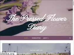 Sites similar to thepressedflowerdiary.com