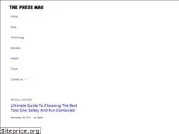Sites similar to thepressmag.com