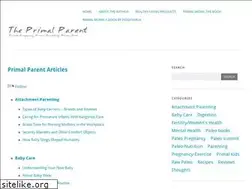 Sites similar to theprimalparent.com