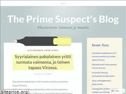 Sites similar to theprimesuspect.wordpress.com