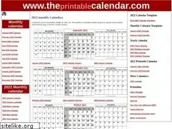 Sites similar to theprintablecalendar.com