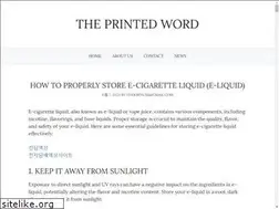 Sites similar to theprintedword.org