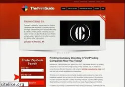 Sites similar to theprintguide.com