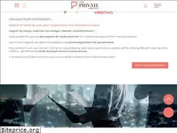 Sites similar to theprivatemeeting.com