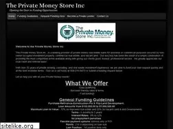 Sites similar to theprivatemoneystore.com