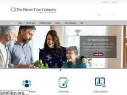 Sites similar to theprivatetrustcompany.com