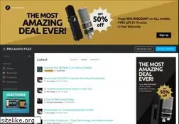 Sites similar to theproaudiofiles.com