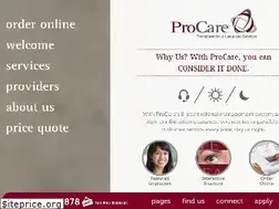 Sites similar to theprocare.com