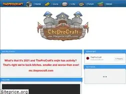 Sites similar to theprocraft.com