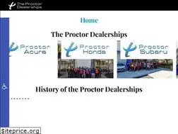 Sites similar to theproctordealerships.com