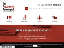 Sites similar to theprocurementacademy.com