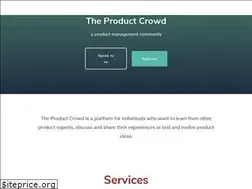 Sites similar to theproductcrowd.com