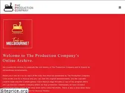 Sites similar to theproductioncompany.com.au