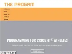 Sites similar to theprogrm.com