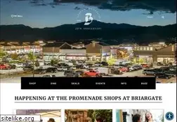 Sites similar to thepromenadeshopsatbriargate.com