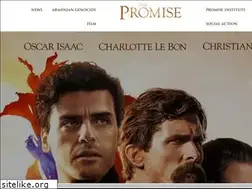 Sites similar to thepromisemovie.com