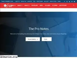 Sites similar to thepronotes.com