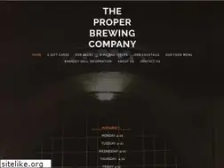 Sites similar to theproperbrewing.com