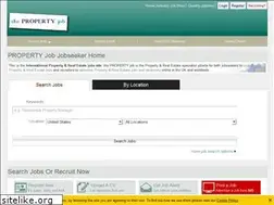 Sites similar to thepropertyjob.com