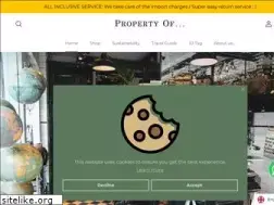 Sites similar to thepropertyof.com