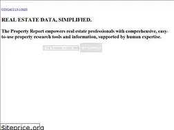 Sites similar to thepropertyreport.com