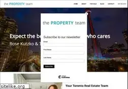 Sites similar to thepropertyteam.com