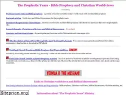 Sites similar to thepropheticyears.com