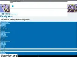 Sites similar to theproudfamily.wikia.com