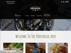Sites similar to theprovincialapex.com