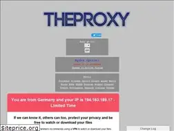 Sites similar to theproxy.click