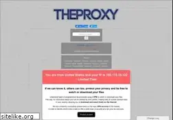 Sites similar to theproxy.how