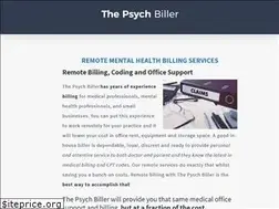 Sites similar to thepsychbiller.com
