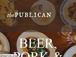 Sites similar to thepublicanrestaurant.com