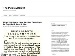 Sites similar to thepublicarchive.com