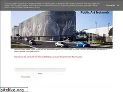 Sites similar to thepublicartnetwork.blogspot.com