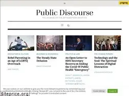 Sites similar to thepublicdiscourse.com