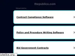 Sites similar to thepublics.com