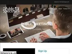 Sites similar to thepublicspectrum.org