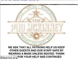 Sites similar to thepubmckinney.com