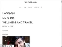 Sites similar to thepuresoul.in