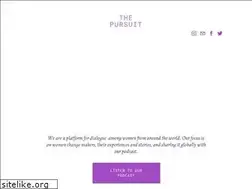 Sites similar to thepursuitforchange.com