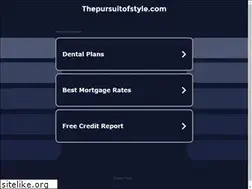 Sites similar to thepursuitofstyle.com